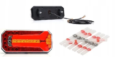 Lampa tylna zespolona LED WAŚ 1113 do naczepy TIR 12V 24V