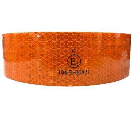 Taśma odblaskowa pomarańczowa z homologacją