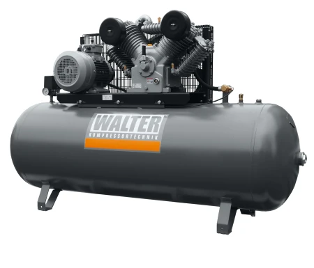 Sprężarka tłokowa WALTER GK 1400-7,5/500 na zbiorniku 500L