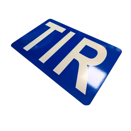 tablica pod nadruk tir