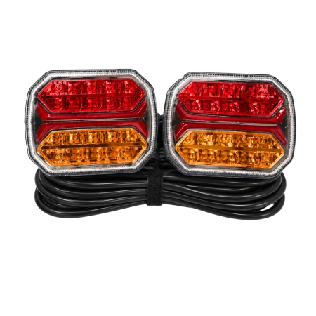 Zestaw lamp LED do przyczepy z wiązką 7,5 m