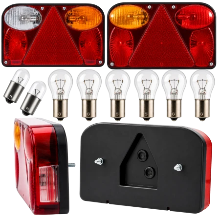 Lampy tylne do lawety lewa i prawa ze światłem cofania