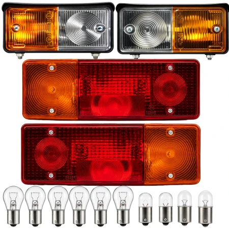 Lampy Ursus C-360 komplet 4 sztuki przód tył