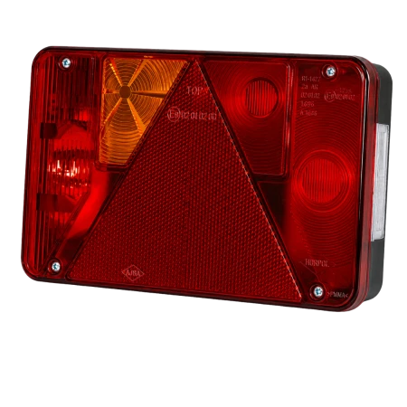 Lampy zespolone 219x142 mm do przyczepy