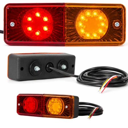 Lampa tylna LED 12V 24V do przyczepy naczepy