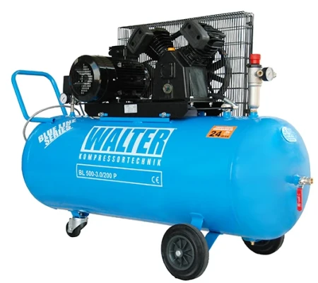 Kompresor tłokowy Walter BL 500-3,0/200 P 200 l 3 kW 400 V