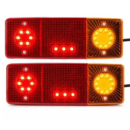 Komplet lamp LED z homologacją ECE