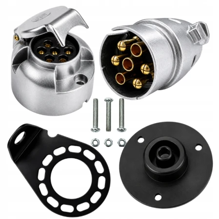 Adapter 7 PIN na 13 PIN 12 V z przewodem 75 cm do przyczepy