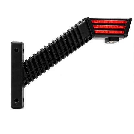 Lampy obrysowe lewa prawa LED do przyczepy i lawety