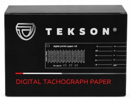 Papier termiczny do tachografu cyfrowego Tekson 3 rolki 8 m