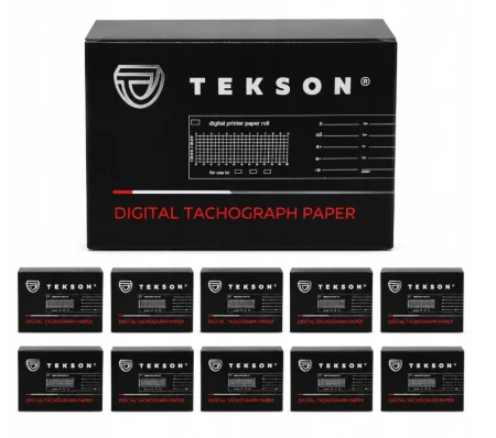 Papier do tachografu cyfrowego komplet 3 rolki
