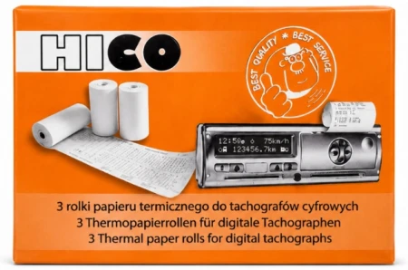Papier termiczny do tachografu cyfrowego HICO TACHOCMR