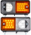 Lampy LED błotnika Ursus C-360 prawa lewa komplet