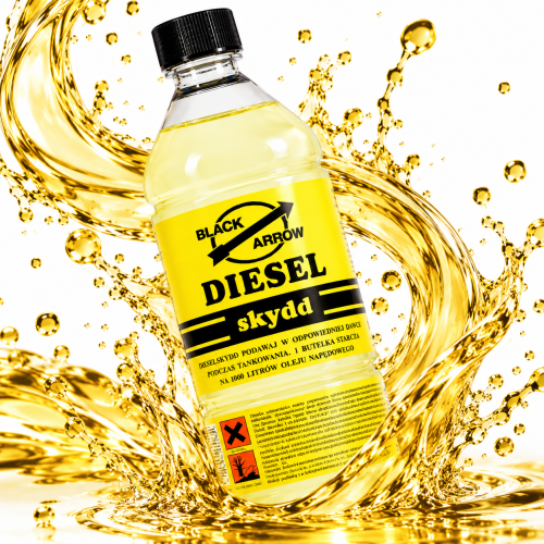 Przejdź do produktu Diesel Skydd Black Arrow 1L – depresator dodatek do oleju napędowego do -39°C