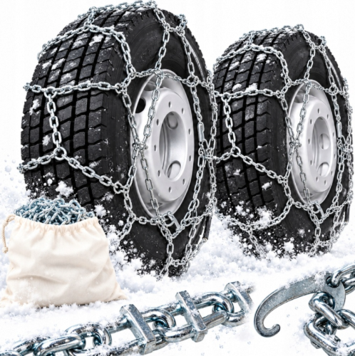 Przejdź do produktu 2x Łańcuchy śniegowe TIR 315/70 R22.5 315/75 R22.5 295/80 R22.5