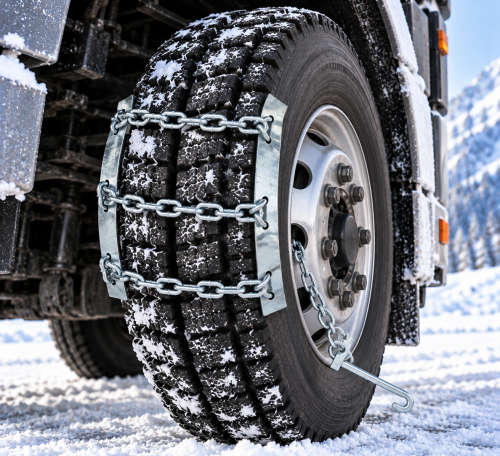 Przejdź do produktu 2x Łańcuchy śniegowe sekcyjne TIR na śrubę do ruszania – komplet