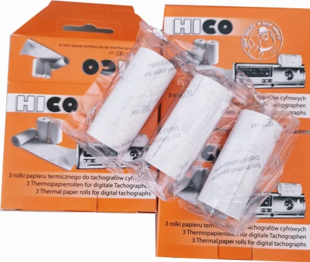 Termopapier do tachografu cyfrowego HICO