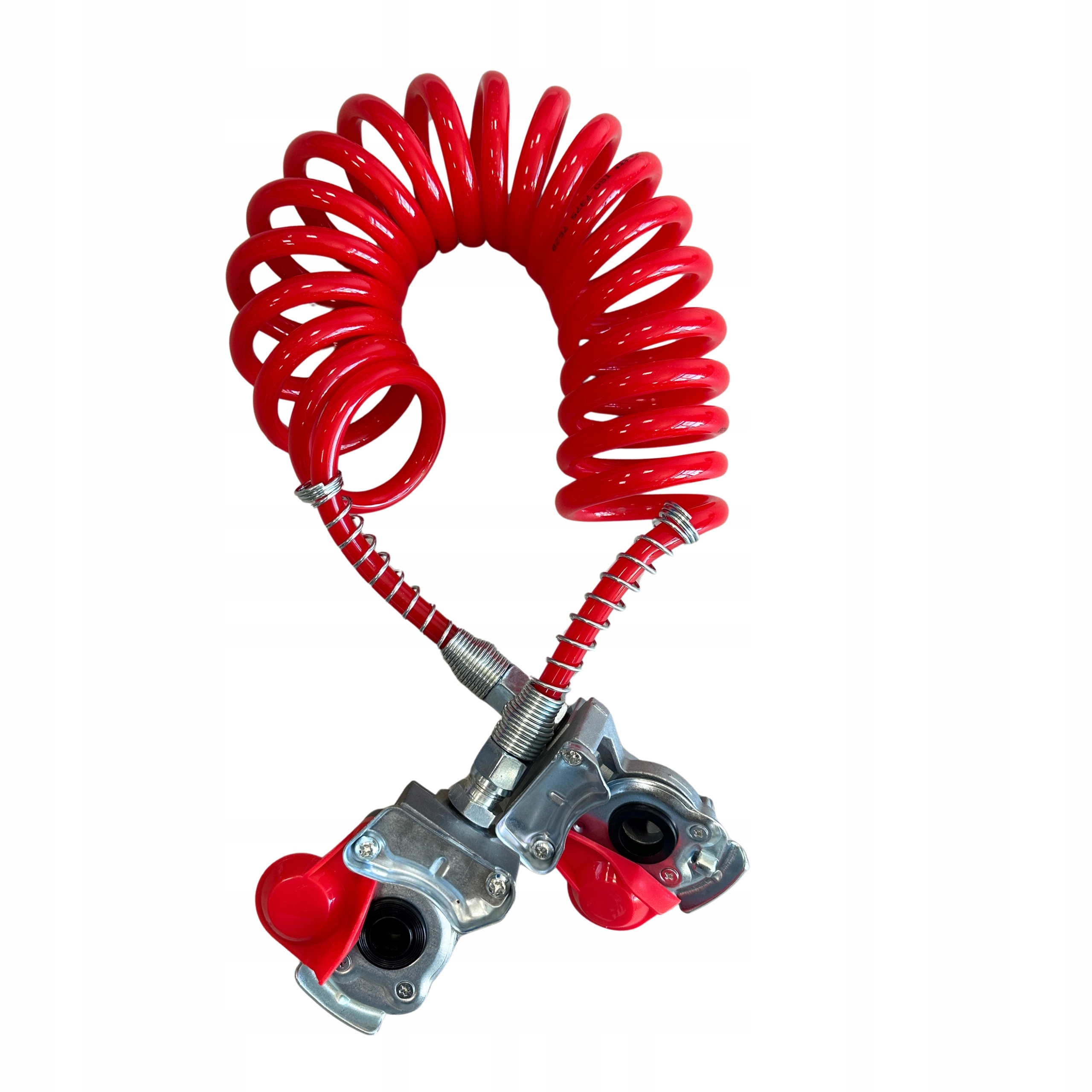 Spiralny przewód pneumatyczny do naczepy słuchawka miękka twarda