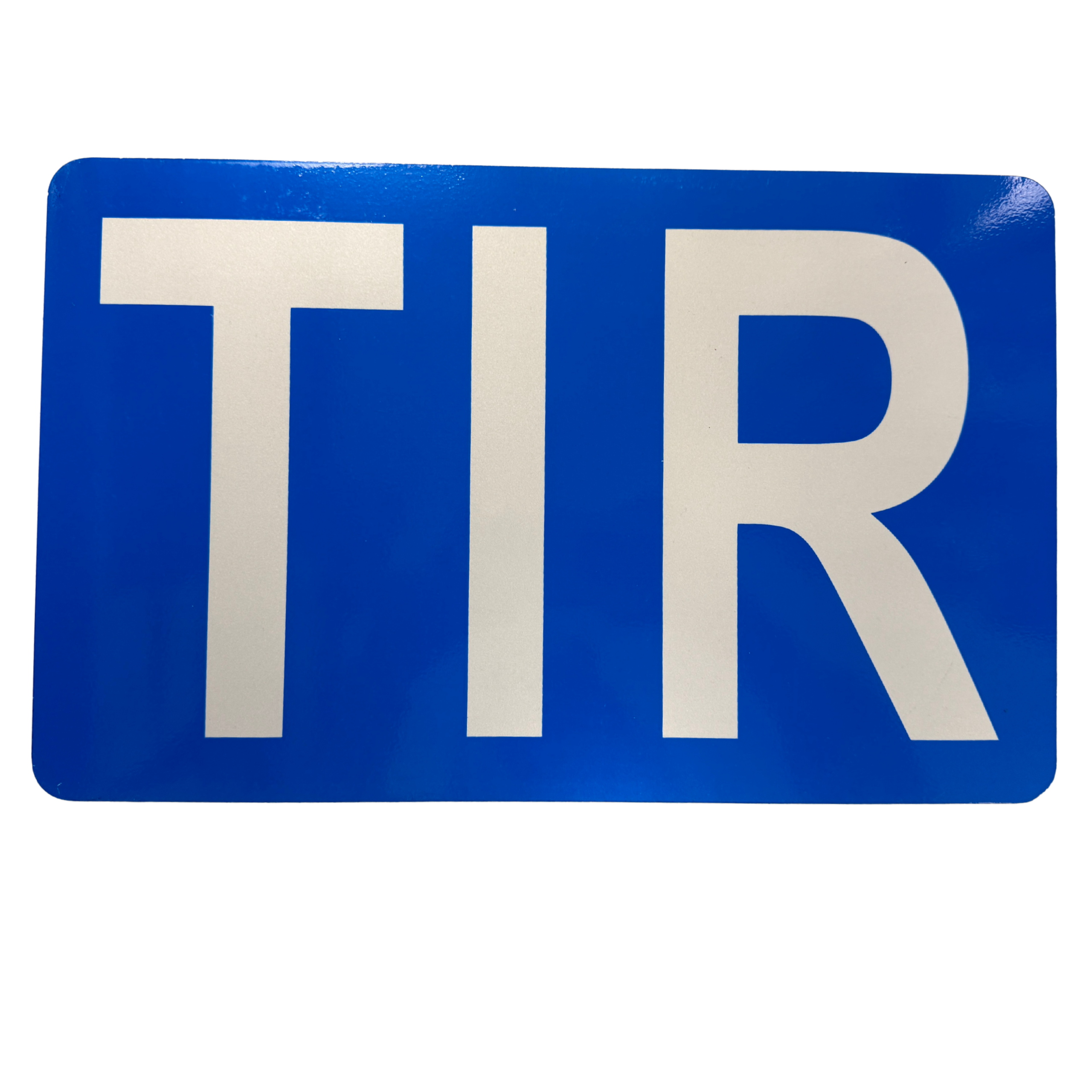 tabliczka informacyjna tir aluminium